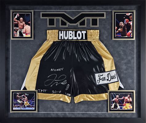 hublot boxing trunks|Hublot and Floyd Mayweather: The Perfect Combination for the .